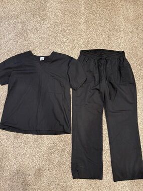 Black Scrub Set - ScrubStar